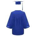 thumbnail image 6 of WEIGFI Toddler Boys Girls Preschool Graduation Outfits Cap And Gown Set With 2026 Tassel Formal Kindergarten Photo Shoot Wear Relaxed Beach Sets,Blue,6-7 Years, 6 of 8