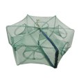 thumbnail image 1 of Folded Portable Polygon Fishing Net Nylon Foldable Crayfish Shrimp Catcher Crab Fish Trap Cages, 1 of 9