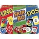 thumbnail image 1 of Set de juego Mattel Games UNO, Skip-Bo y DOS con caja de almacenamiento, 1 of 6