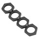 thumbnail image 5 of Anillos de defensa, anillos de defensa Anillo de defensa de supervivencia para rompeventanas de aleación de aluminio construido para precisión, 5 of 12