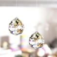 thumbnail image 1 of Clear Glass Crystal Ball Prism Pendant Suncatcher 40mm Pack Of 2, 1 of 4