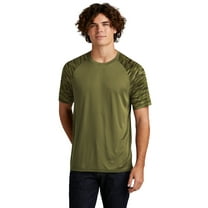 Sport-Tek Drift Camo Colorblock Tee ST376