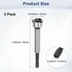 thumbnail image 3 of Uxcell 2-Pack Broca Forstner para Trabajos en Madera, 25/32in (20mm) Punta de Carburo Vástago Hexagonal Cortador de Bisagra para Abrir Agujeros en Madera, 3 of 7