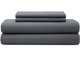thumbnail image 1 of Juego de Sábanas Brookside de Algodón Suave gris oscuro King Brookside Algodón Suave, 1 of 7