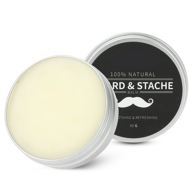 Crema Para El Cuidado De La Barba, 2.1 Oz Reduce La Picazón Protege La Barba Ingredientes Naturales Calmantes Cera Para La Barba Crema Para El Cuidado De La Barba Para Hombres