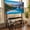 Black Oak, variant on Uforic 46"W Rolling TV Stand with Lockable Wheels & Power Outlets, Mobile Cart for 32-75 Inch TVs, Black Oak