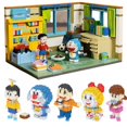 thumbnail image 2 of Bloques de construcción de micropartículas de dibujos animados Doraemon Nobita, juguete de montaje para niños, figura de Anime, regalo para niños, lindo, 2 of 5