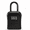 BLACK, variant on Biiend Key Safe Lock Box, Portable Combination Key Storage Box with Resettable 4-Digit Code, Wall Mounted or Hanging Key Lockbox for House Keys, Black