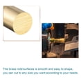 thumbnail image 3 of Unique Bargains 2mm Diameter 100mm Length Brass Solid Round Rod for DIY Craft 8 packs, 3 of 4