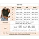 thumbnail image 5 of Camiseta Sin Mangas Básica, Camiseta Elástica Sin Mangas Para Mujer, Informal, Color Liso, Transpirable Para Fiesta Para Mujer, 5 of 5