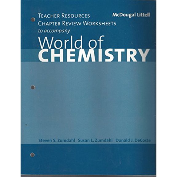 Pre-Owned World of Chemistry, 9780618190645, 0618190643, Paperback,