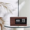 thumbnail image 1 of RELOC DE ESCRITORIO CON ESTANTE Abatible, Elegante y Moderno Relajible Decoración Digital Digital de Escritorio Multiusos Con Desño Minimalista, Función de Calendario Perpetuo, 1 of 7