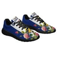 thumbnail image 6 of Iowa Stte EaStrn Goldfinch Bird and Wild Rose Flower Iowa Shoes Sneakers Black Size 9.5, 6 of 7
