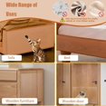 thumbnail image 5 of Anti Cat Scratch Furniture Protector, 11.8in × 196.8in Couch Protector from Cat Claws, Self-Adhesive Cat Furniture Protector, Couch Cat Scratch Protector, Clear Cat Tape for Furniture for Door Walls, 5 of 7