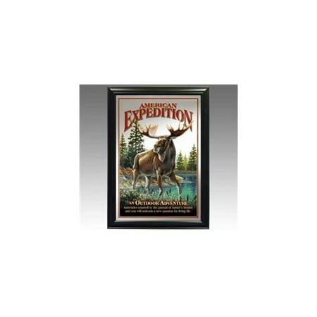 American Expediton MIRR-505 Bull Moose Decorative Wildlife Wall Mirror