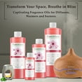 thumbnail image 3 of Japanese Cherry Blossom Fragrance Oil 4 fl. oz. Scented Oil for DIY Soap Making, Candles, Bath Bombs, Body Butters. Used in Aromatherapy Diffusers, Burners and Warmers. Add to Lotions and Creams., 3 of 9