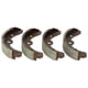 thumbnail image 5 of Zapatas de freno, 4 piezas de zapatas de freno para automóviles, artesanía superior, 5 of 9