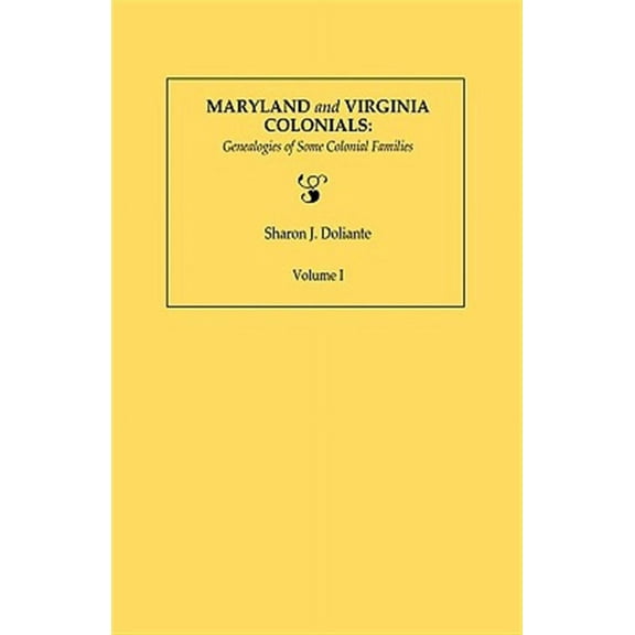 MARYLAND & VIRGINIA COLONIALS