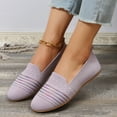 thumbnail image 2 of B91xZ Chaussures de Danse Décontractées pour Femmes, Espadrilles Classiques à Bout Rond Fermé, Violet 9, 2 of 5