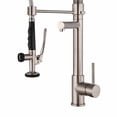 thumbnail image 3 of Kraus Commercial Style Single Handle Pull Down Pre-Rinse Sprayer Kitchen Faucet, 3 of 12
