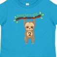 thumbnail image 4 of Inktastic Cute Sloth 2nd Birthday Boys or Girls Toddler T-Shirt, 4 of 5