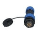 thumbnail image 1 of Conectores Industriales Macho Hembra, Enchufe De Aviación De Potencia Ligera IP68 Montaje En Panel 380V Para Equipo De Iluminación LED Para Cable Para Cable De Alimentación De ANGGREK Otros, 1 of 8