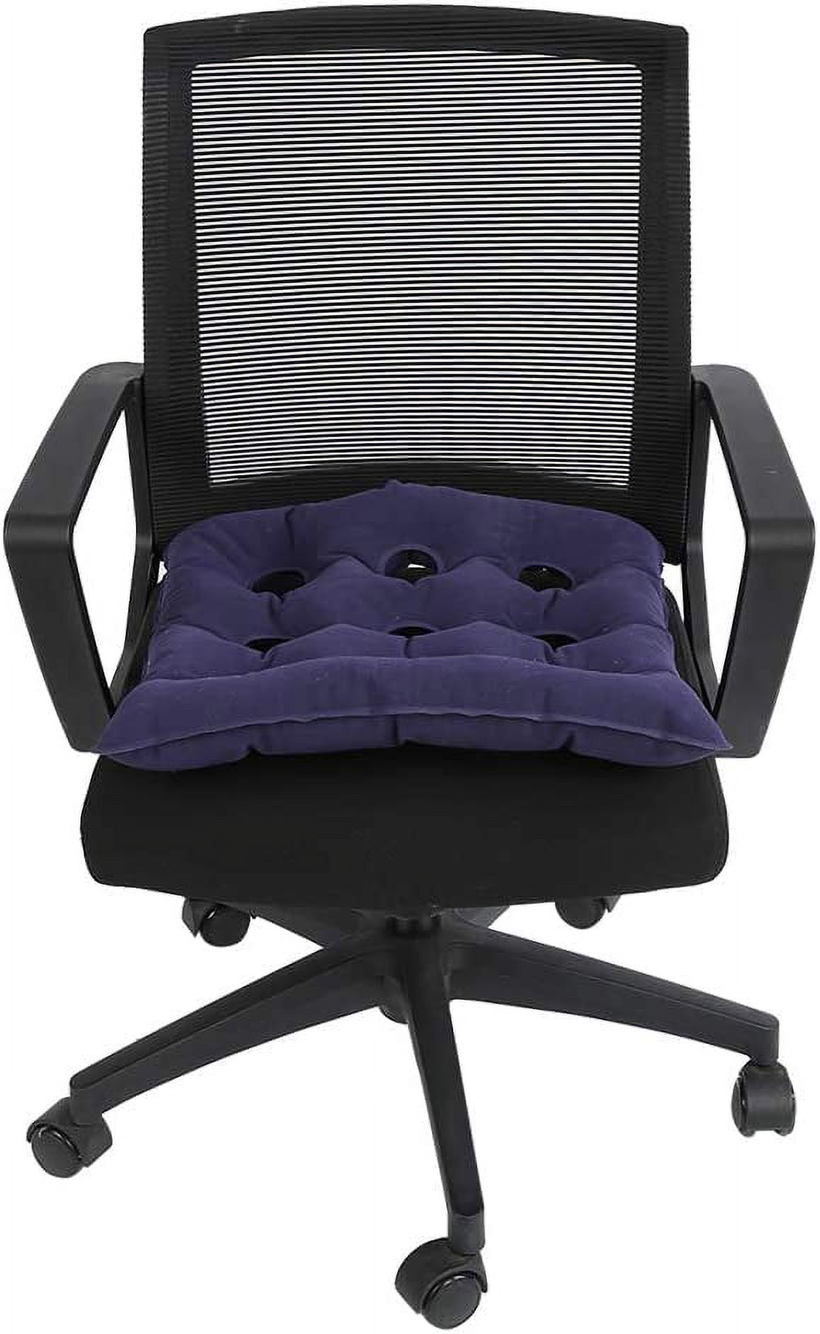 SUNSHINE-MALL Office Chair Cushions, air Cushion seat, sit Cushion, with  air Vent, can be a Small Amount of air or Water, Very Suitable for Office