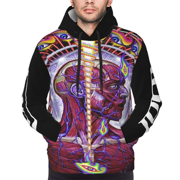 Unisex Tool Lateralus Pullover Hoodies 3D Print Novelty Sweatshirts Hoodie with Pocket for Men Women
