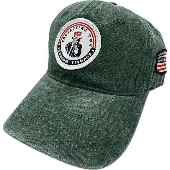 Trump Hat 2024 MAGA Hat Make America Great Again Donald Trump Slogan with USA Flag Cap Trump Merchandise Gift for Woman Men