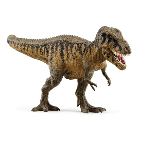 Schleich - Dinosaurs: Tarbosaurus Toy Figurine with Movable Jaws, Red, 1 Pc