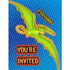 Dinosaurs Pop Art Invitations w/ Envelopes (12ct)