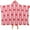 Pink Strawberry 2, variant on Cloak Hooded Blankets Pink Strawberry Wearable Blanket for Adults Kids for Bed Sofa Bedding