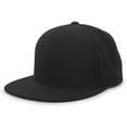 thumbnail image 2 of Pacific Headwear Performance Air Jersey Flexfit Cap Es818 Black L/Xl, 2 of 2