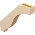 thumbnail image 5 of Ekena Millwork 3"W x 18"D x 18"H Baker Rough Cedar Woodgrain TimberThane Knee Brace, Primed, 5 of 6