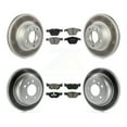 thumbnail image 1 of Transit Auto Front Rear Coated Disc Brake Rotors and Semi-Metallic Pads Kit for Car BMW 328i xDrive X1 328xi KGS-101019, 1 of 11