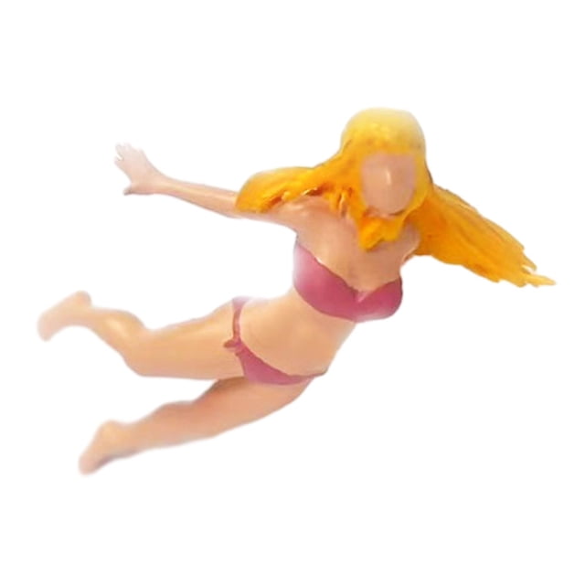 Figuras 1/64 Mini Personas Modelo Muñeca de Resina Figuras de Modelo Miniatura a Escala 1/64 para estilo C