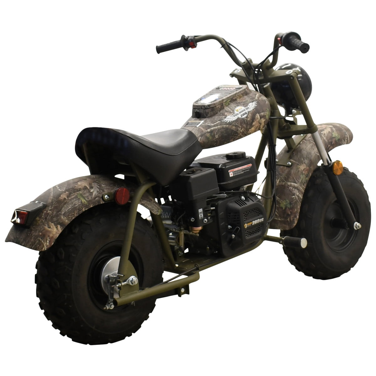 Massimo MB200 Minibike 6.5HP 196cc Gas Powered -Camo