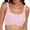 Pink, variant on Plus Size Seamless Jelly Bra with No Underwire Sag Retraction Support Comfort Fit White L