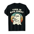 thumbnail image 2 of It's a Boo Sheet ghost retro Halloween costume for men, 2 of 6