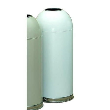 Open top- white- with galv. liner