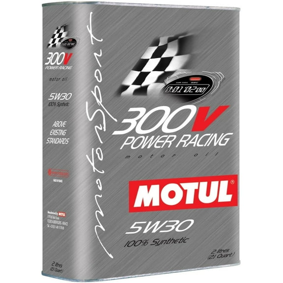Motul 300V 5W30 Power Racing 2L (Pack of 4)