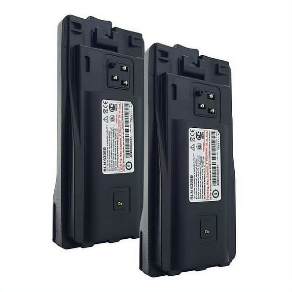 Motorola CP110 Battery 2600mAh Li-Ion For RLN6305 RLN6305B Replacement by Banshee - 2 Pack