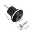 thumbnail image 2 of SKISUNO 5Ud Oficina Negro Para Soporte Muebles Con Tapón Hierro, 2 of 8