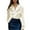 Beige, variant on CLOISE Womens Blouses Dressy Long Sleeve Shirt with Collar Solid Tops Slim Satin Lightweight Elegant Work Clothes