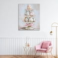 thumbnail image 2 of Stupell Industries Pastel Coquette Easter Eggs Canvas Wall Art, design by Arlington Prints, 40 x 30, 2 of 7