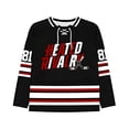 thumbnail image 4 of Heated Rivalry Jersey Long Sleeve Hockey Style Pullover with Number 24 and Name Hollander Classic Heated Rivalry Jersey Design for Sports Fans Heated Rivalry Jersey Black L, 4 of 7