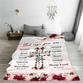 thumbnail image 5 of Christian Gifts for Women, Mothers Day Blanket Gifts for Mom Aunt Grandma Religious Gifts Blanket for Women Inspirational Birthday Gift for Women Female 50"x60", 5 of 6