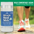 thumbnail image 4 of Miracle of Aloe’s Miracle Heel Stick - Quick Relief for Rough, Dry, Cracked Heels - Intensive Therapeutic Balm for Severe Dry Feet Treatment & Heel Repair - Restorative Pure Aloe Vera Gel 2.5oz, 4 of 7