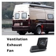 thumbnail image 3 of Caravan 12V Exhaust Fan Side Ventilation Fan Square Dustproof Ventilation Port Suitable For RV Camper Exterior Accessories ,Powerful and Efficient, 3 of 7