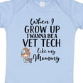 thumbnail image 4 of Inktastic Vet Tech Mom Veterinary Technician Girls Baby Bodysuit, 4 of 5